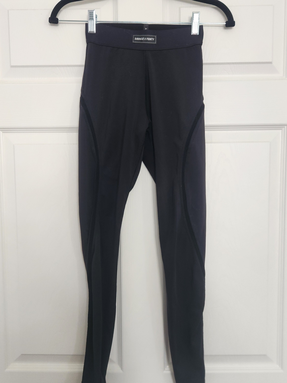 Savage X Fenty Black High-Waist Performance Leggings